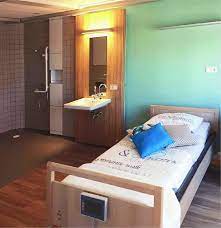 The washbasins feature extremely precise, parallel lines that, inside the basin, make way for soft and round transitions. View Of The Bedroom And Bathroom Including The Bed Swing Door Download Scientific Diagram