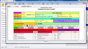 Microsoft word & excel entdecken. Aplikasi Data Penduduk Dengan Excel Connectionsfasr