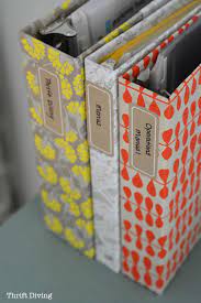 If there is one thing i have learned through the years about organizing and decorating it is that having a plan is absolutely essential. How To Cover Ugly Binders With Pretty Paper Diy Notebooks