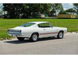 Image result for White 1967 Barracuda