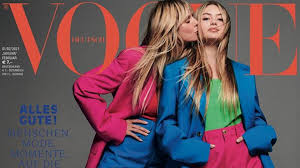 By lane pevens published oct 25 by lane pevens published dec 04, 2020. Heidi Klum And 16 Year Old Lookalike Daughter Leni Pose On Cover Of Vogue Germany Wusa9 Com