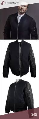 Sold H M David Beckham Wool Blend Bomber Bomber Jacket Clothes Design Beckham