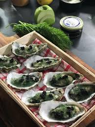 Ma Recette D Huitres En Gelee Et Perles De Harengs Laurent Mariotte Recette Huitre Petits Plats En Equilibre Hareng