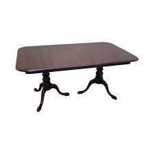 Image Of Ethan Allen Georgian Court Solid Cherry Dining Table Dining Table Antique Table Table