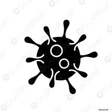 Drawing of corona virus / save earth, stay home stay safe #drawing . Virus Batteri Neri Di Coronavirus Icona Vettoriale Illustrazione Isolata Su Vettore Stock Crushpixel