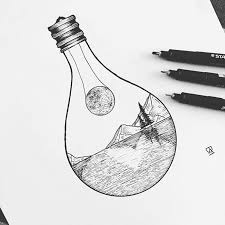 When you start drawing, instead of starting with professional drawings, you should develop yourself step by step by drawing small and simple things. 100 Enjoyable Drawing Ideas With Emphasis On Pencil Drawing