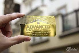 Create your own business cards without design skills ⏩ crello business card maker completely free choose professional business card templates. Brass Finished Business Cards Advanced Brass Gold Businesscards Goldcard Businesscard Roofing Roofing Business Metal Business Cards Roofing