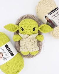 Hatching Alien Crochet Doll Pattern Crochet Patterns Star Wars Crochet