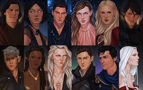 I Had To Put Them All In The Same Picture I Don T Know What I M Drawing Next So Many Babies I Lo Throne Of Glass Throne Of Glass Fanart Throne Of