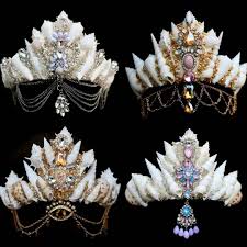 Mermaid Crown Seashell Crown Hair Accessories