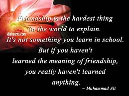 Friendship Is The Hardest Thing In The World To Explain Friendship Quotes Friendship Meant To Be