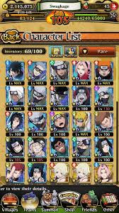 Anyone Good At Pvp Team Building Naruto Ultimate Ninja Blazing Amino
