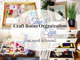 I'm so excited to share all these creative ideas for organizing your craft room. Top 5 Craft Room Organization Tips You Need To Know Craftify My Love