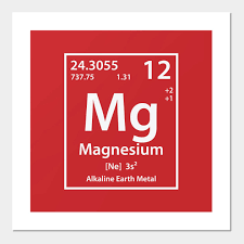 Maybe you would like to learn more about one of these? Magnesium Element Magnesium Affiche Et Impression D Art Teepublic Fr