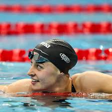 The reaction when you have just secured the World Aquatics 'A' Standard  Time 🤩 Another superb swim from Ellie McCartney!