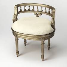 Astoria Grand Kadine Vanity Stool In 2020 Vanity Stool Vanity Seat Painted Vanity