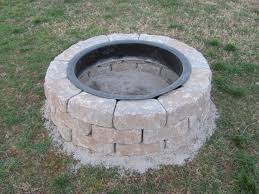 The way the blocks are stacked in this one is an example of an innovative way to make your fire pit and to place your blocks. Brick Fire Pit Lowes Novocom Top