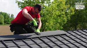 Abri de jardin leroy merlin : Comment Poser Easy Tuile Linea Sur Votre Toit Abri De Jardin Youtube