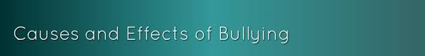 Causes And Effects Of Bullying Understanding And Overcoming Hate