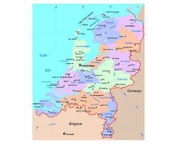 Países bajos mapa político para imprimir. Mapas De Paises Bajos Coleccion De Mapas De Paises Bajos Europa Mapas Del Mundo