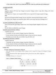 Cara menghitung kpk dan fpb. Contoh Soal Fpb Dan Kpk Dalam Kehidupan Sehari Hari