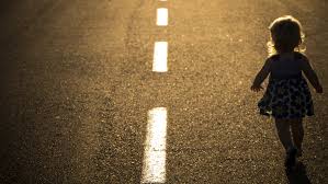 Man Saves Baby Before She Crawls On Highway