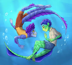 Check out amazing lucapixar artwork on deviantart. Artstation Neon Fish Boys Mariana Marcon