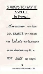 5 Maneras De Decir Mi Amor En Frances French Quotes Words How To Speak French