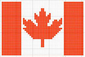Canada Flag Png Kreuzstichmuster Strickvorlage Stickmotive