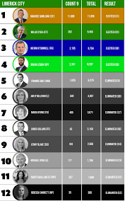 As It Stands The Results Of The Limerick General Elections Limerick Leader
