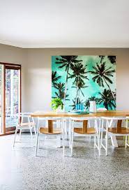 A Restored 1915 Beach House By The Sea In Adelaide Concrete Floors Contemporary Home Decor Concrete Floors Living Room