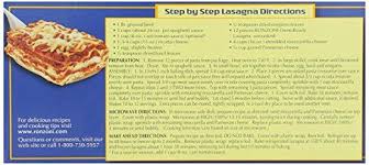 Amazon Com Ronzoni Oven Ready Pasta Lasagne 8 Oz Grocery Gourmet Food Oven Ready Lasagna Lasagna Recipe On Box Lasagna Recipe
