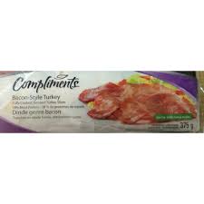 Still, for salty, meaty flavor with fewer calories and fat, it's an alternative worth exploring. Calories In Bacon Style Turkey From Compliments