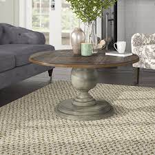 Made from engineered wood, this table has a pedestal base that is made from four. Sandbach Round Pedestal Coffee Table Reviews Birch Lane Coffee Table Decorating Coffee Tables Traditional Coffee Table