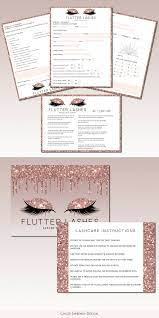 Lash Consultation Forms Lash Extension Forms Eyelash Care Card Lash Logo Eyelash Logo Lash Techn Eyelash Logo Eyelash Extensions Eyelash Extensions Salons