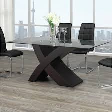 Orren Ellis Adams Dining Table Wayfair Dining Table Modern Dining Room Tables Glass Round Dining Table