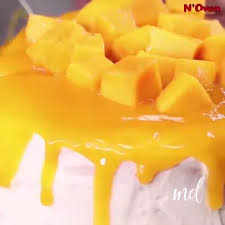 Mango Sponge Cake Video Mango Dessert Recipes Eggless Cake Recipe Mango Dessert