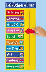 What Will We Do Today Schedule Chart Classroom Schedule Preschool Schedule Toddler Classroom