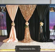 Diy Black And Gold Photo Backdrop Elegant Backdrop Decoration Ideas Homedecoration Homedecorations Homedecorationideas Homedecoratio Gold Backdrop Wedding Decorations Backdrop Decorations