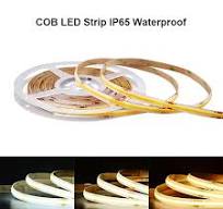 COB LED Strip Light IP65 Waterproof 480 LEDs/m High Density Flexible Tape  DC24V
