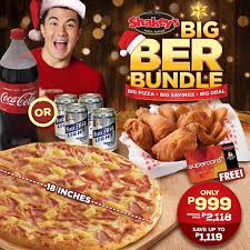 save as much as p1119 on shakey s big ber bundle promo until nov 30 2020 only bundle promo big pizza food menu