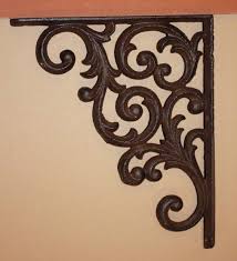 Place a simple votive candle in each lamp. Handcrafted Powder Coated Decorative Bracket Corbels For Use With Interior Exterior Granite Countertops Mantels Premier Decorative Corbels Gold Scroll 9 X7 Premium Heavy Duty Wrought Iron Countertop Brackets Hardware Shelf Brackets Supports