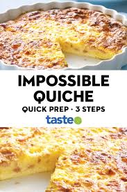 Impossible Quiche Quiche Recipes Easy Quiche Recipes Crustless Quiche Recipes