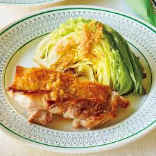 チキン ソテー 付け合わせ キャベツ