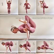 Tutorial Tuesday With Grasshopper Pose Aka Dragon Fly How To Start With Some Nice Twists As Well As Hip Op Hip Flexibility Yoga Postures Easy Yoga Workouts
