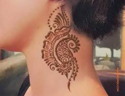 50 Neck Mehndi Design Henna Design July 2019 Mehndi Designs Henna Tattoo Designs Henna Neck