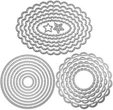 Diy cutting dies embossing stencil template for scrapbooking paper card making. Amazon Com 3 Sets Metal Cutting Dies Embossing Stencil Tools Finegood Diy Craft Cutting Template Molds For Card Making Scrapbook Album Decoration Kitchen Dining