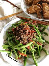 Buncis Masak Szechuan Resep Masakan Asia Resep Masakan Resep Sayuran