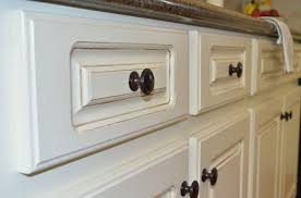 Painted Kitchen Cabinets Tutorial At Home With The Barkers Antique White Kitchen Cabinets Antique White Kitchen Painting Kitchen Cabinets