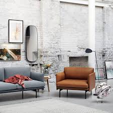 Der Outline Chair Von Muuto Wurde Von Anderssen Voll Entworfen Und Wir Scandinavian Sofa Design Modern Living Room Sectional Sofa Sectional Sofas Living Room